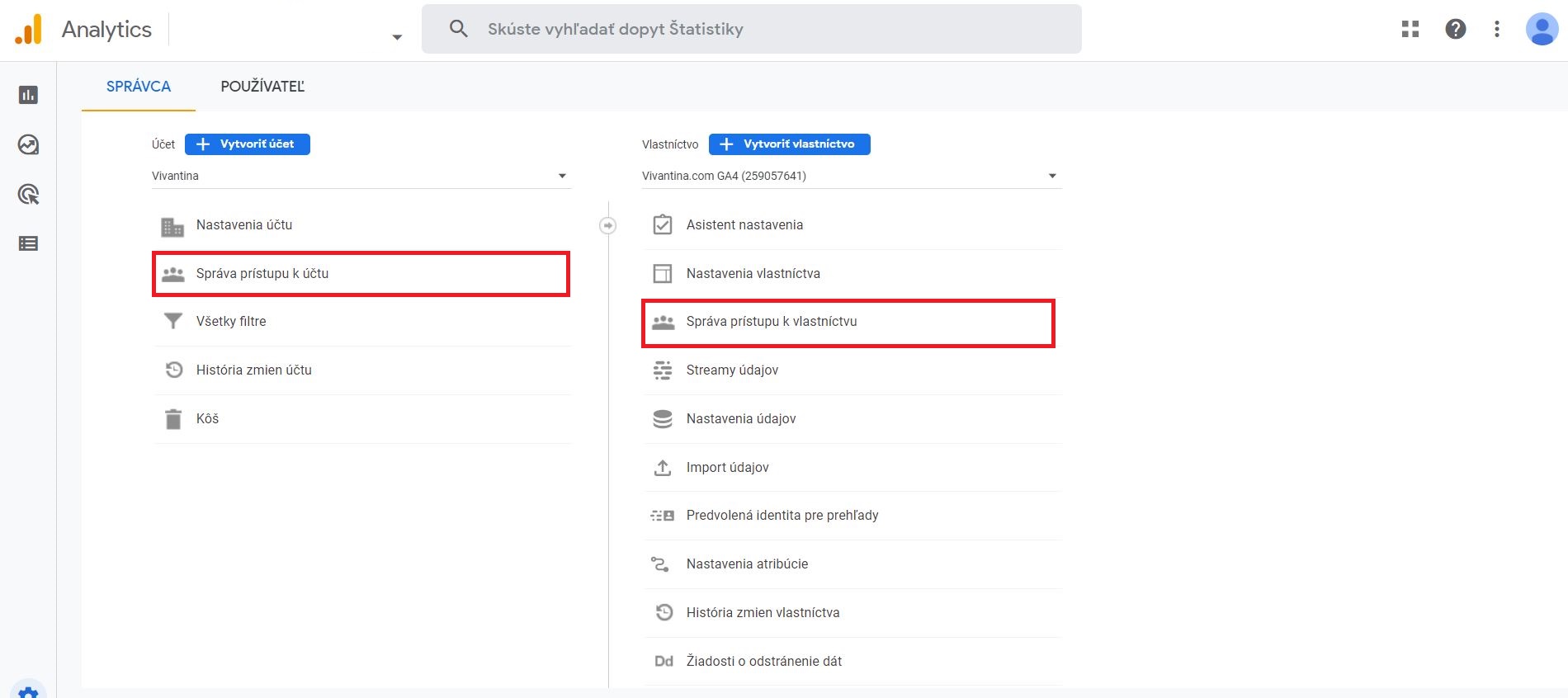 google-analytics 4-pristupy3 Google Analytics 4